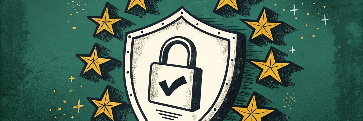 Security shield with padlock and verified checkmark - PayPal casino safety Ireland